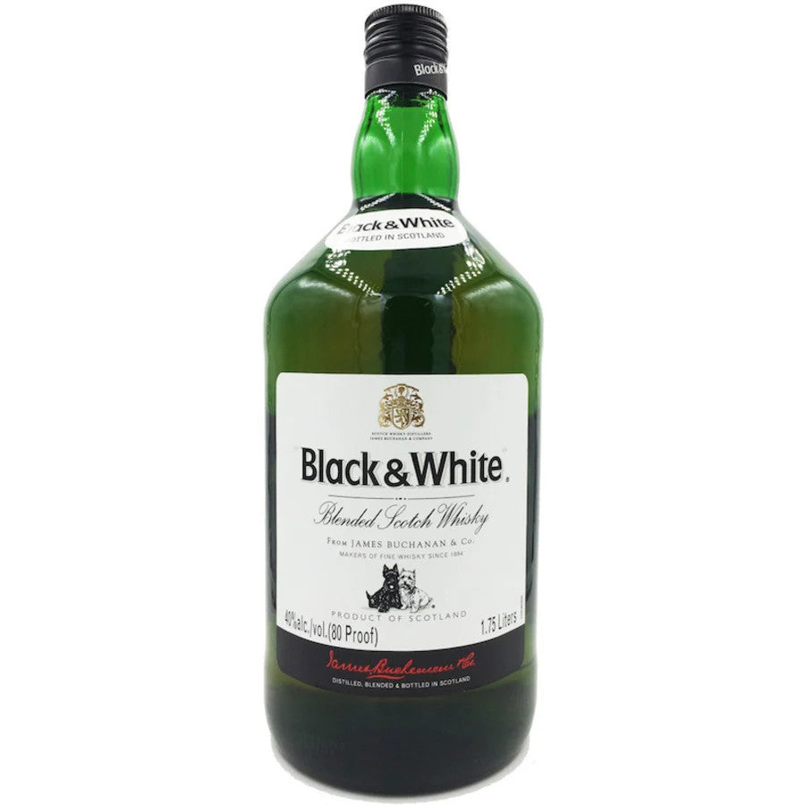 Black & White Scotch 80º 1.75l | Liquor Cave